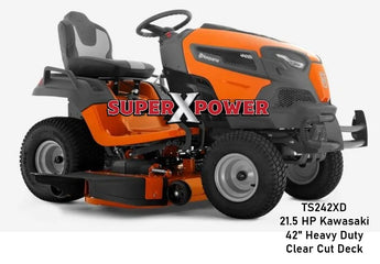 Husqvarna TS242XD Lawn Mower for sale at Super X Power in Milaca Minnesota MN.