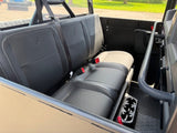 Photo of the second row for passengers in a Segway UT10P Crew UTV at Minnesota Segway Dealer Super X Power in Milaca MN. 