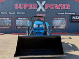ls mt125 tractor front view