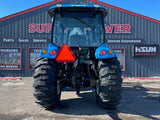 Rear view of an LS Tractor  Model MT357HC